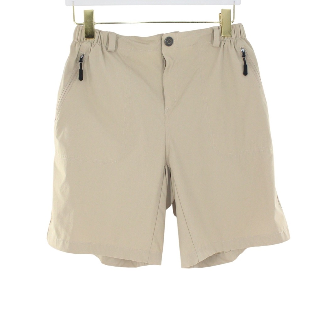 Pudolla Hiking Shorts Lightweight Stretch Quick Dry Size L Beige